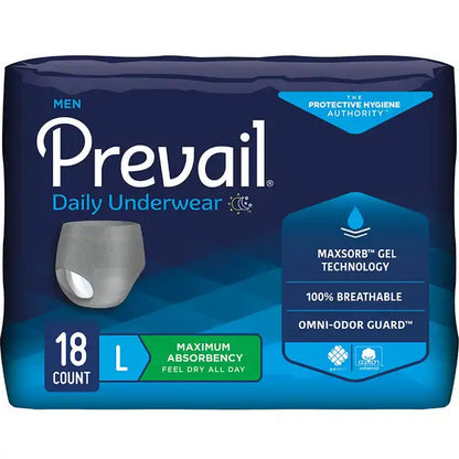 Prevail Per-Fit Incontinence Protective Underwear Men