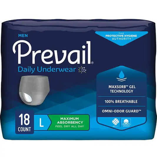 Prevail Per-Fit Incontinence Protective Underwear Men