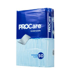 ProCare Disposable Underpads, Light Absorbency